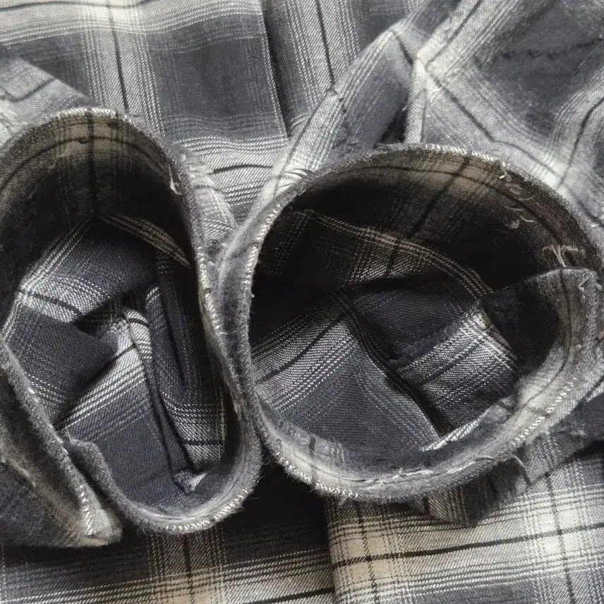 [BUNJANG] Juun.J Argyle Check Shirt Black 52 / 준지 아가일 체크 셔츠 블랙 52