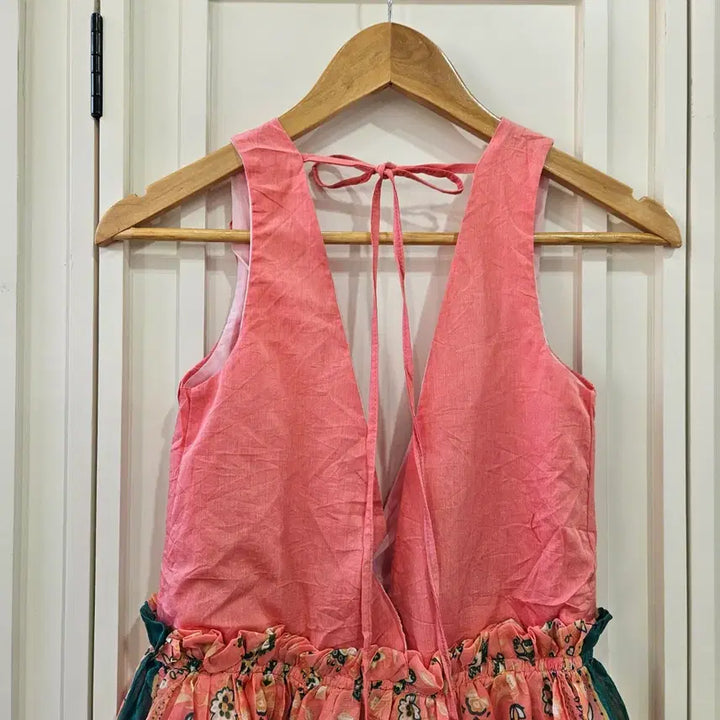 [BUNJANG] Vintage Floral Mini Dress / 플라워 패턴 미니 원피스