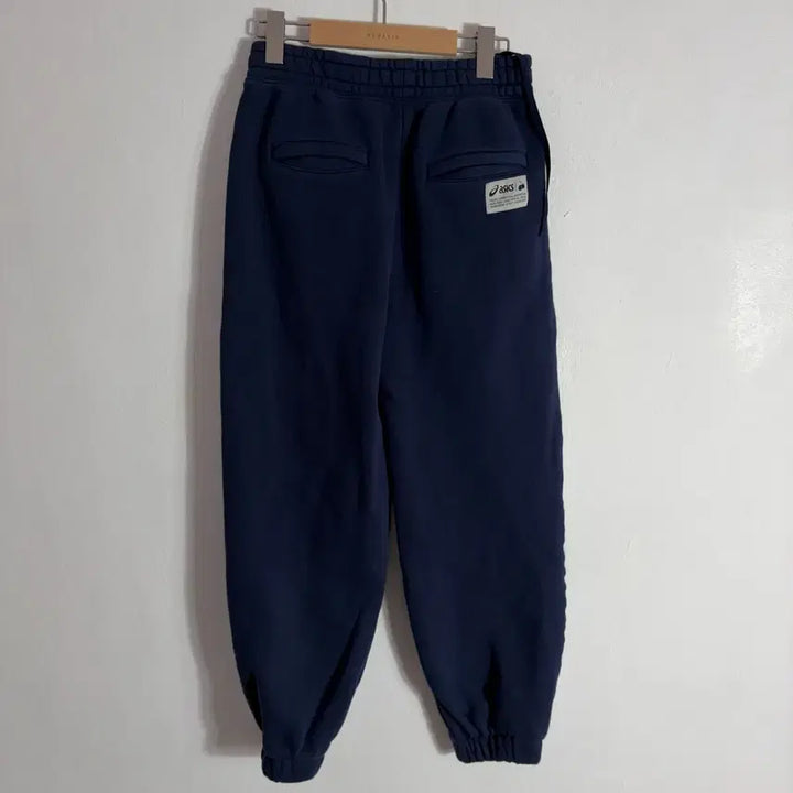 [SOLD OUT] 아식스 삼선 트레이닝 조거팬츠 네이비(S)