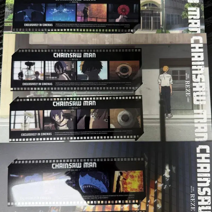 [SOLD OUT] 체인소맨 레제 필름 6주차 특전 3종 일괄