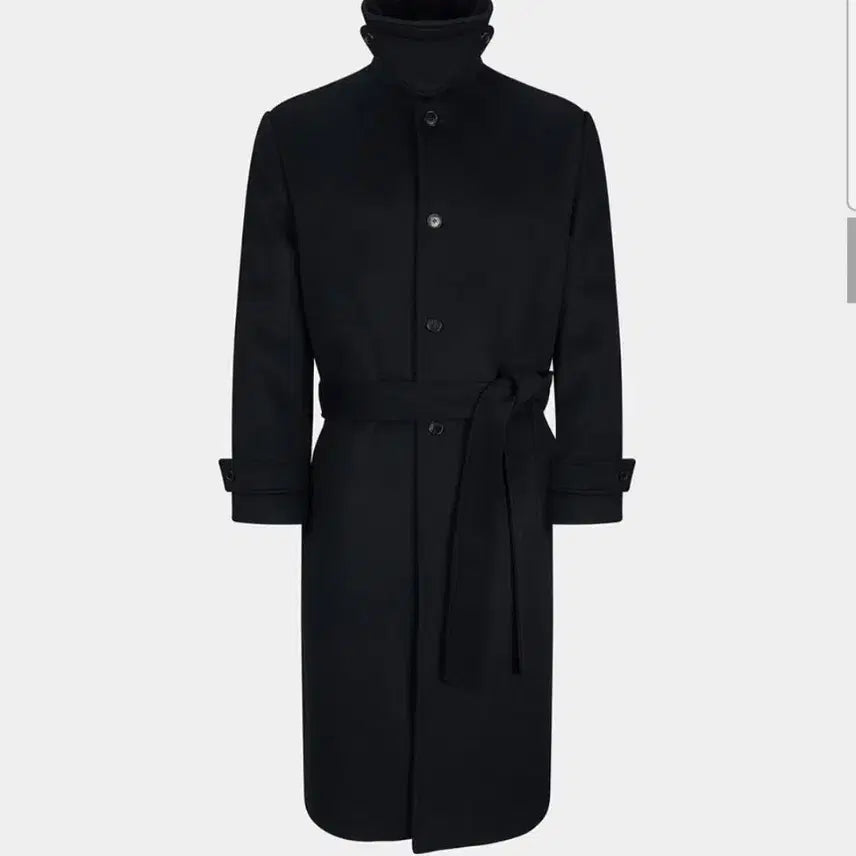 [BUNJANG] Noise Wool 90% High Quality Balmacaan Coat / [새상품] 노이스 울 90% 하이퀄리티 오버핏 발마칸 코트(정가59만)