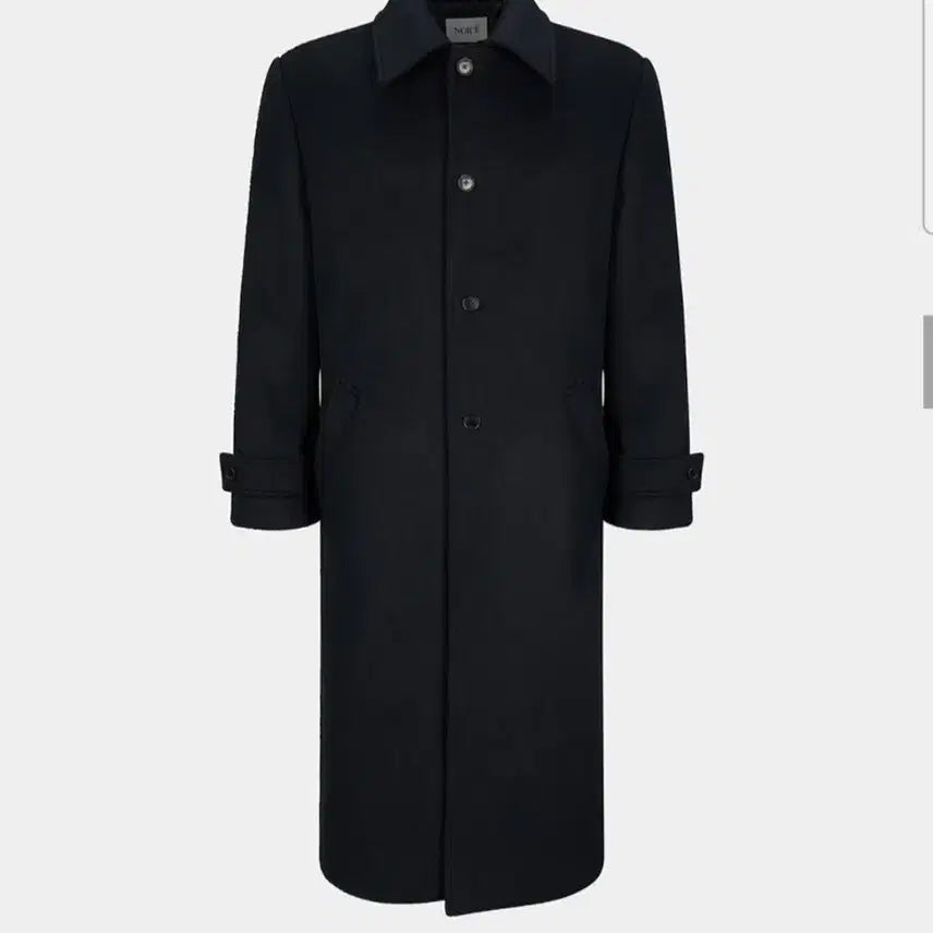 [BUNJANG] Noise Wool 90% High Quality Balmacaan Coat / [새상품] 노이스 울 90% 하이퀄리티 오버핏 발마칸 코트(정가59만)