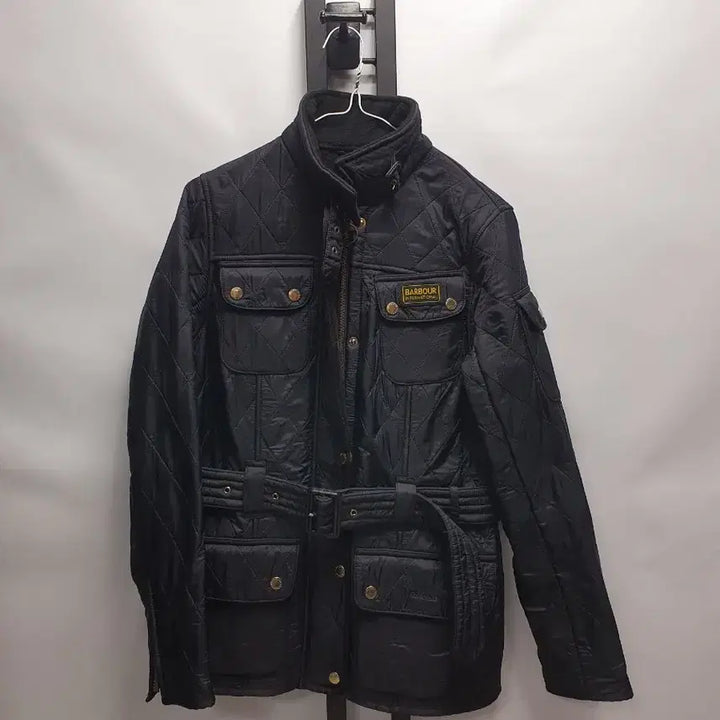[BUNJANG] Barbour International Quilted Jacket - Black (UK10) / 바버 인터내셔널 퀼팅 자켓 블랙 uk10
