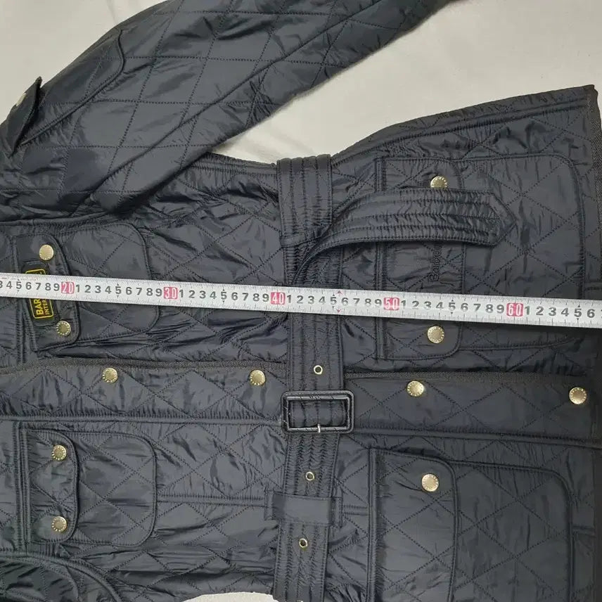 [BUNJANG] Barbour International Quilted Jacket - Black (UK10) / 바버 인터내셔널 퀼팅 자켓 블랙 uk10