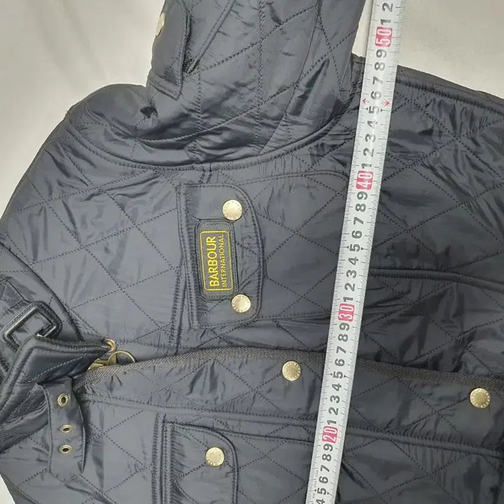 [BUNJANG] Barbour International Quilted Jacket - Black (UK10) / 바버 인터내셔널 퀼팅 자켓 블랙 uk10