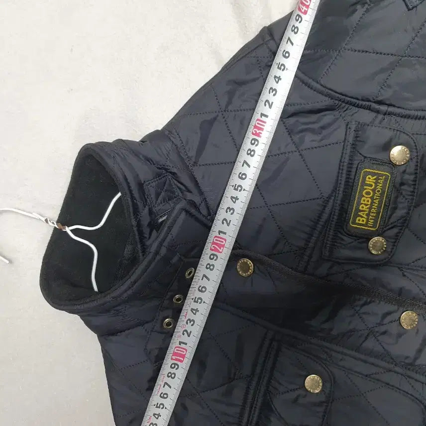 [BUNJANG] Barbour International Quilted Jacket - Black (UK10) / 바버 인터내셔널 퀼팅 자켓 블랙 uk10