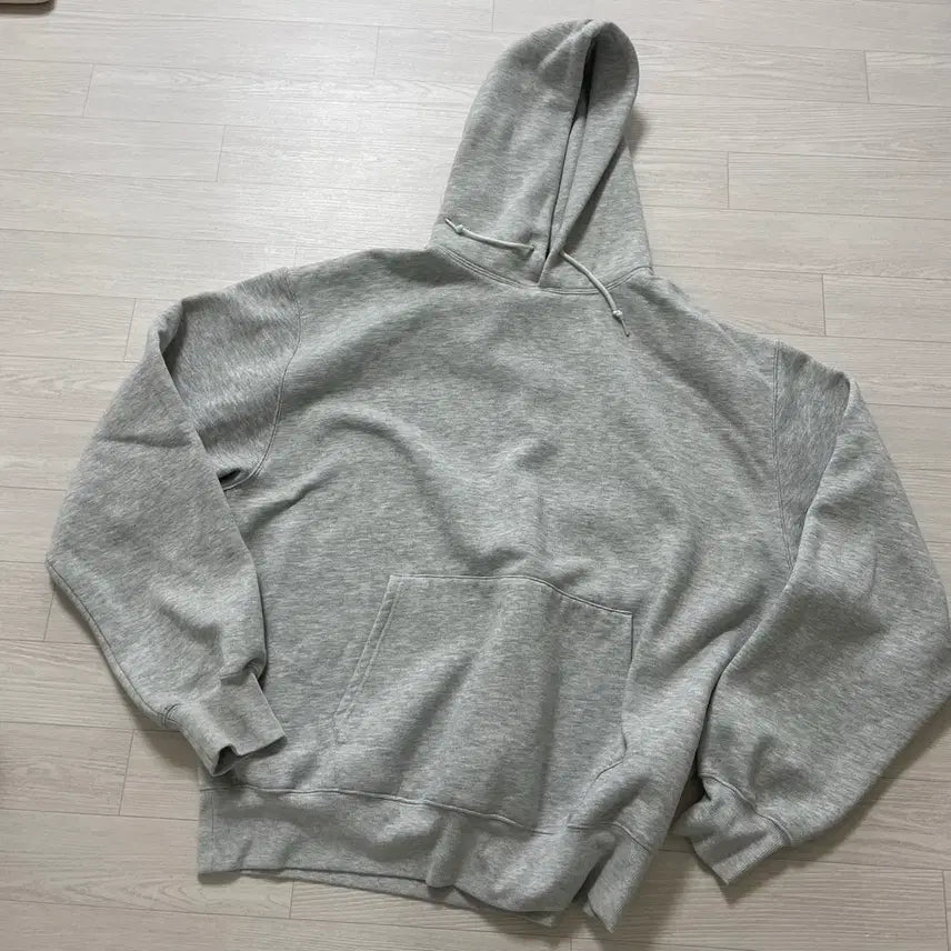 [BUNJANG] Daiwa Pier39 Tech Sweat Hoodie L Heather Gray / 다이와피어39 테크 스웻 후드 L 헤더그레이