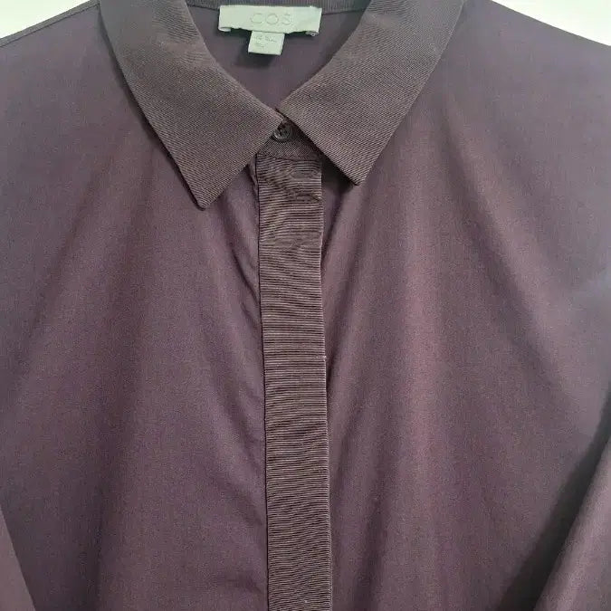 [BUNJANG] COS Asymmetric Long Shirt Dress / COS 코스 셔츠형 언밸런스드 롱원피스