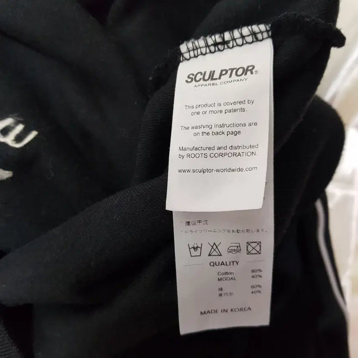 [BUNJANG] Sculptor Velour Soccer Jersey Black / 스컬프터/벨루어사커져지블랙/벨벳/루즈핏M/파라오쇼핑