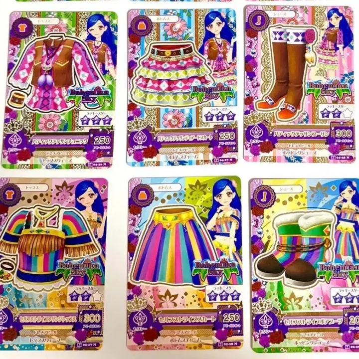 [BUNJANG] Aikatsu Sora Japanese Card Set / 아이카츠 소라 일판 카드 세트