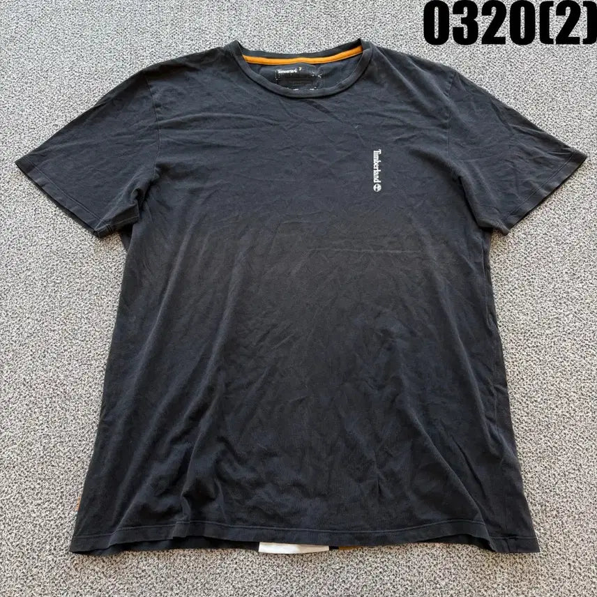 [SOLD OUT] 팀버랜드 블랙 반팔 티셔츠 XL