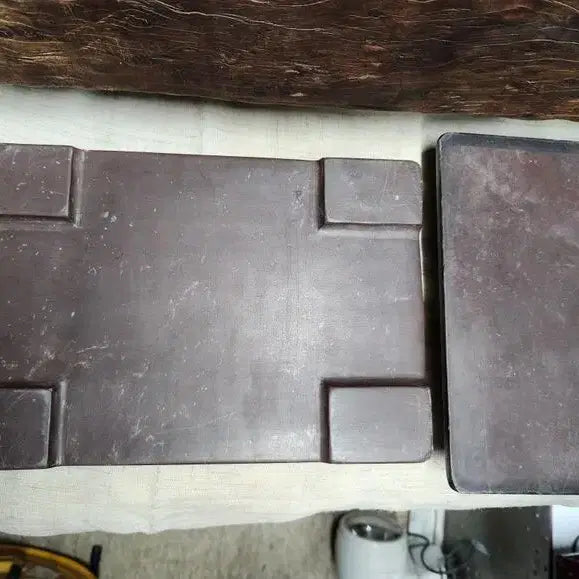 [BUNJANG] Boryeong Dragon Motif Step Stone Inkstone / 보령 용문양 단계석벼루