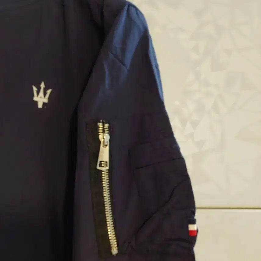 [BUNJANG] Maserati MA-1 Windbreaker Jacket / 마세라티 Ma-1 윈드브레이커 항공쟈켓