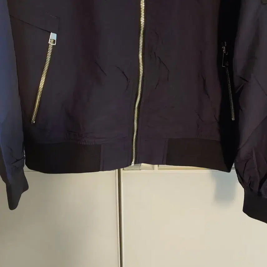 [BUNJANG] Maserati MA-1 Windbreaker Jacket / 마세라티 Ma-1 윈드브레이커 항공쟈켓