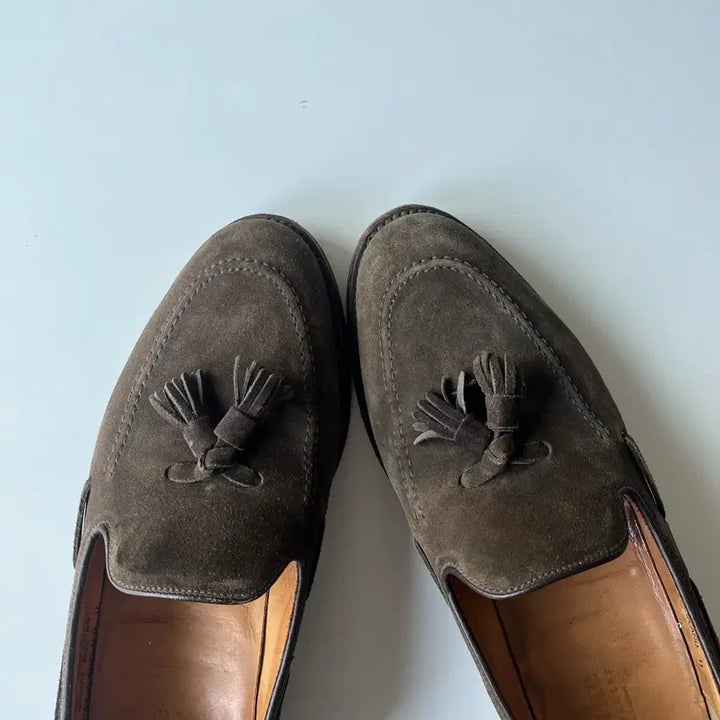 [BUNJANG] Loake Suede Tassel Loafers / 로크 스웨이드 테슬로퍼 ( 6 1/2 )