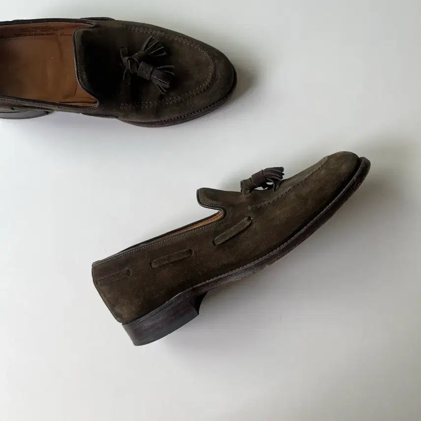 [BUNJANG] Loake Suede Tassel Loafers / 로크 스웨이드 테슬로퍼 ( 6 1/2 )