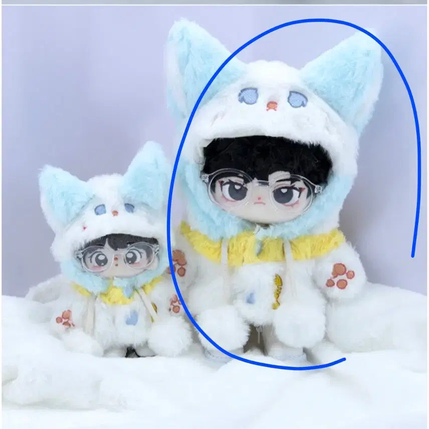[BUNJANG] 20cm Doll Hoodie / 속성 인형옷 후드티(20cm 인형옷)