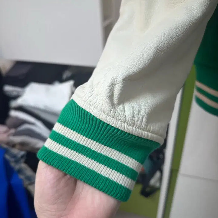 [BUNJANG] Blackout No Tears Varsity Jacket (Size S) / 블랙아웃 no tears 바시티 사이즈 s
