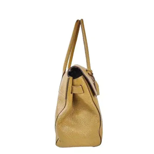 [BUNJANG] Mulberry Bayswater Classic Patent Leather Mustard Bag / 정품 멀버리 베이스워터 클래식 페이던트가죽 머스터드
