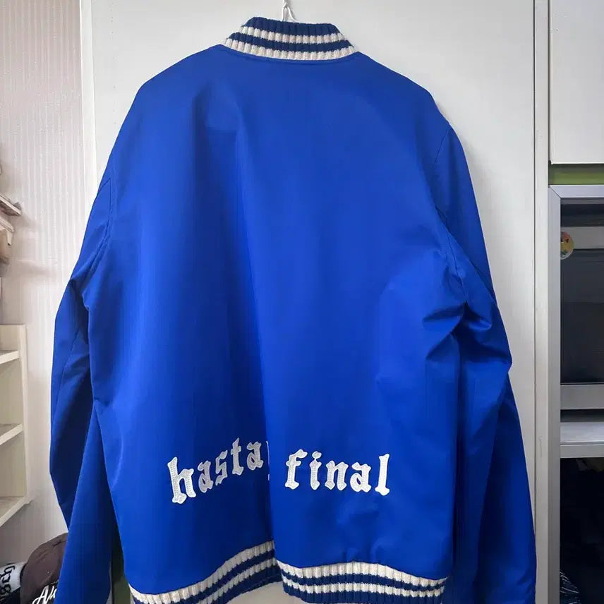 [BUNJANG] Fierce Back Alley Stadium Jacket Blue M / 피어스 fierce back alley stadium jkt 블루 m