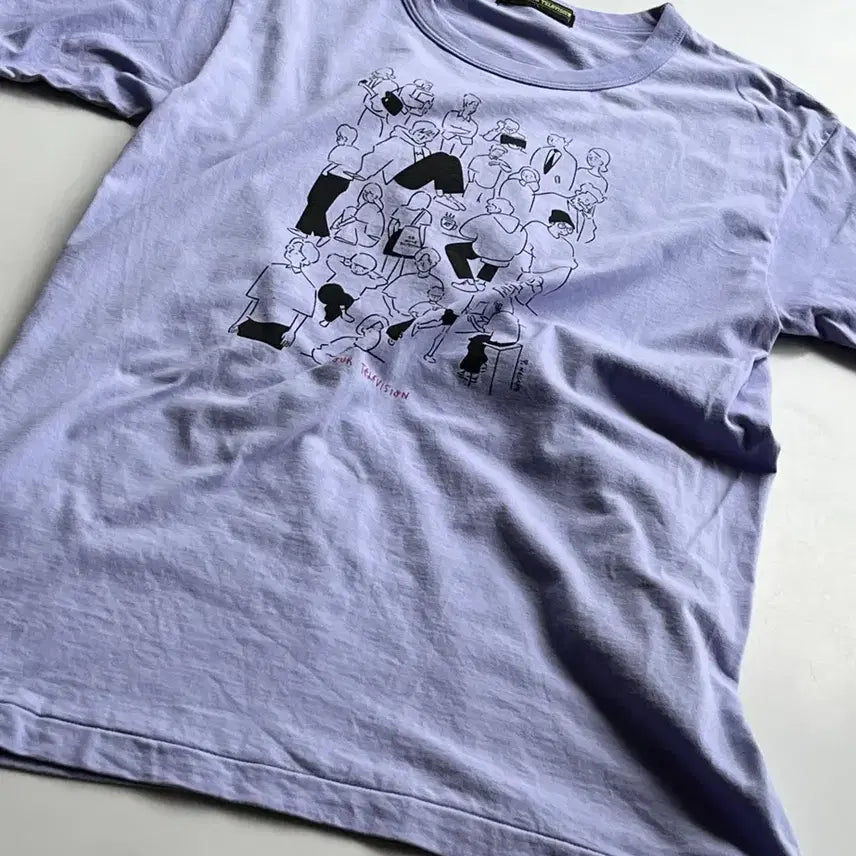 [BUNJANG] Graphic Design Short Sleeve Shirts Bundle Set / 디자인 그래픽 셔츠 반팔 2벌 일괄