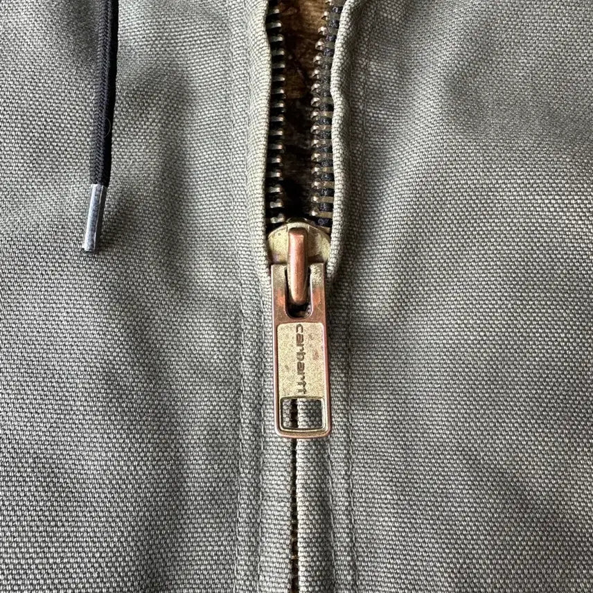 [BUNJANG] Carhartt Active Hooded Jacket Olive Green Camo L / 칼하트 액티브 자켓 후드 올리브그린 카모 L