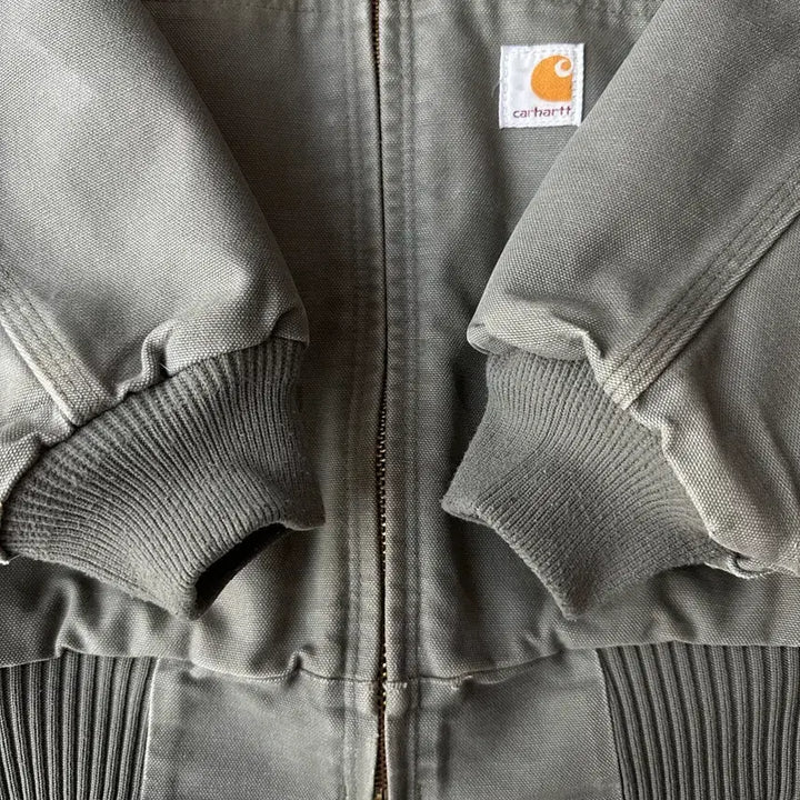 [BUNJANG] Carhartt Active Hooded Jacket Olive Green Camo L / 칼하트 액티브 자켓 후드 올리브그린 카모 L