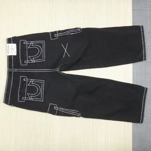[SOLD OUT] (36인치) 트루릴리젼 남성 카고 와이드 데님 팬츠