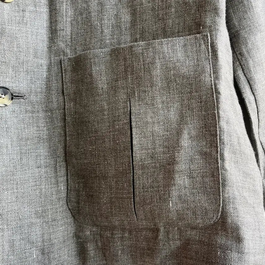 [BUNJANG] Suit Supply Linen Safari Jacket / 수트서플라이 리넨 사파리 자켓 ( 40 )