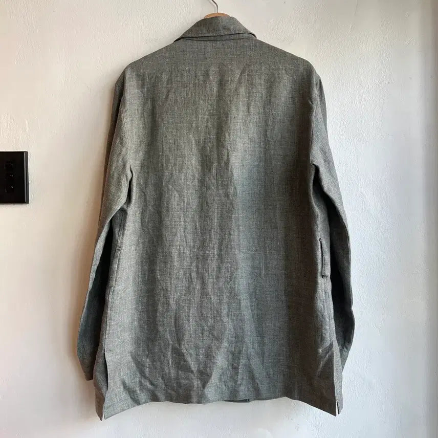 [BUNJANG] Suit Supply Linen Safari Jacket / 수트서플라이 리넨 사파리 자켓 ( 40 )