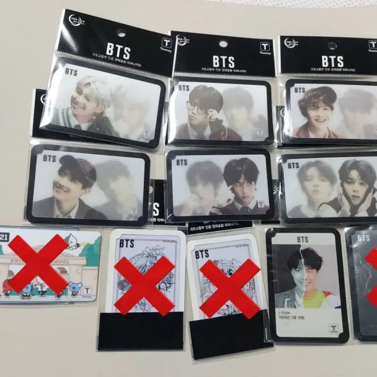 [BUNJANG] BTS Lenticular T-money / 방탄 렌티큘러 티머니 판매