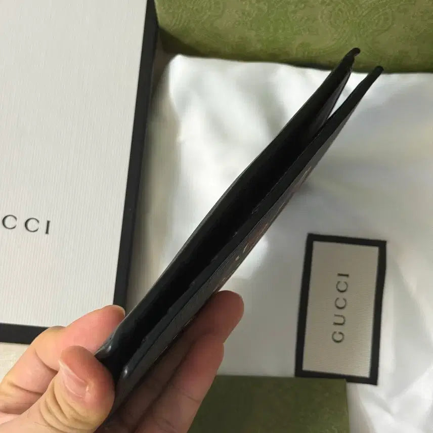 [BUNJANG] Gucci Snake Long Wallet Black / [풀구성] 구찌 스네이크 장지갑 블랙