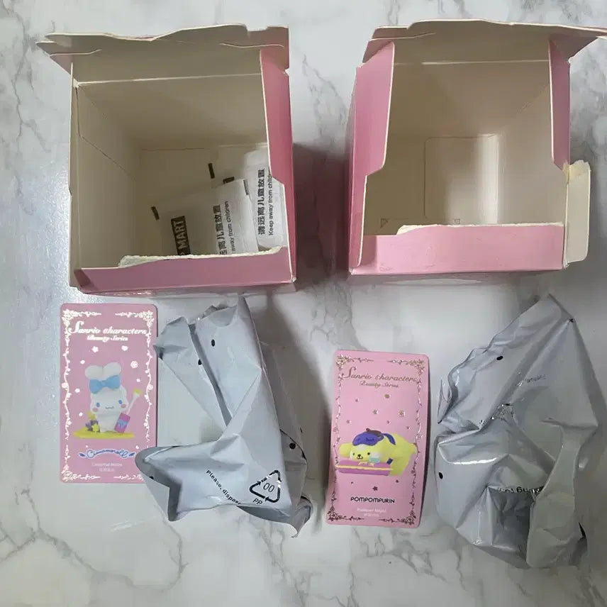 [BUNJANG] Pop Mart Sanrio Pompompurin and Cinnamoroll Figure Bundle Set / 팝마트 산리오 피규어 폼폼푸린 시나모롤