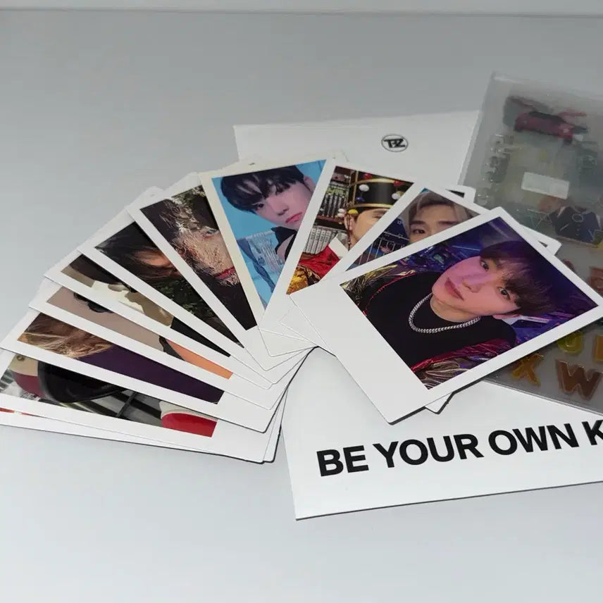 [BUNJANG] The Boyz B-Road Polaroid Photocard Sticker Set / 더보이즈 비온킹 폴라로이드 포토카드 스티커 세트