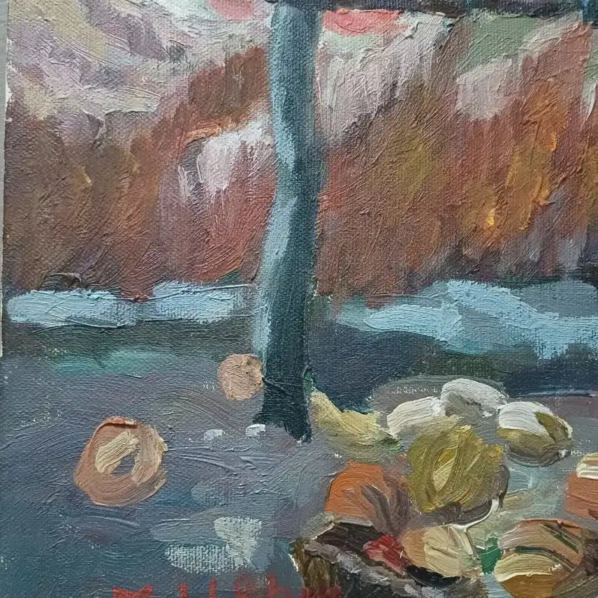 [BUNJANG] Shin Man Ho Oil Painting Still Life Artwork / 신만호서양화가 유화작품