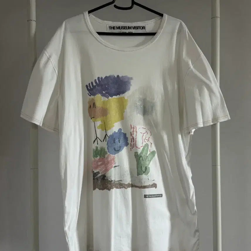 [BUNJANG] The Museum Visitor Short Sleeve T-Shirt / [더뮤지엄비지터] 반팔 티셔츠
