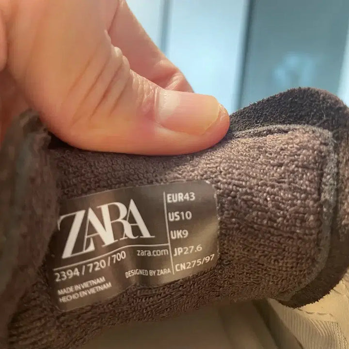 [BUNJANG] ZARA Barefoot Sneakers / 자라 베어풋 스니커즈 275