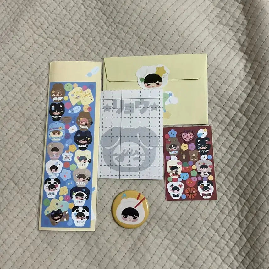 [BUNJANG] NCT WISH Ryo Non-Official Goods Set / 엔시티위시 다님 비공굿 료 세트