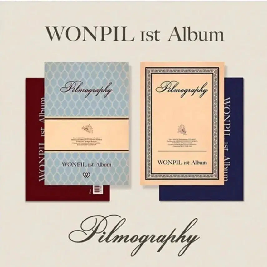[BUNJANG] DAY6 Wonpil Pilmography Album Set / 원필(DAY6)세트  Pilmography 필모그래피[미개봉]습작노트포함