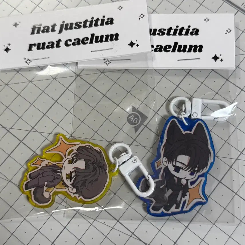 [BUNJANG] Byeonhodoem Gangcha Eye Sparkle Keychain / 변호됨 비공식 굿즈 강차 눈반짝 키링