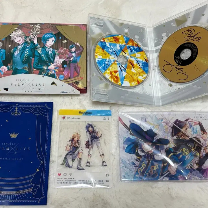 [SOLD OUT] 마지막)허니웍스립립10주년필름라이브블루레이유지로아이조liplip아크릴블록