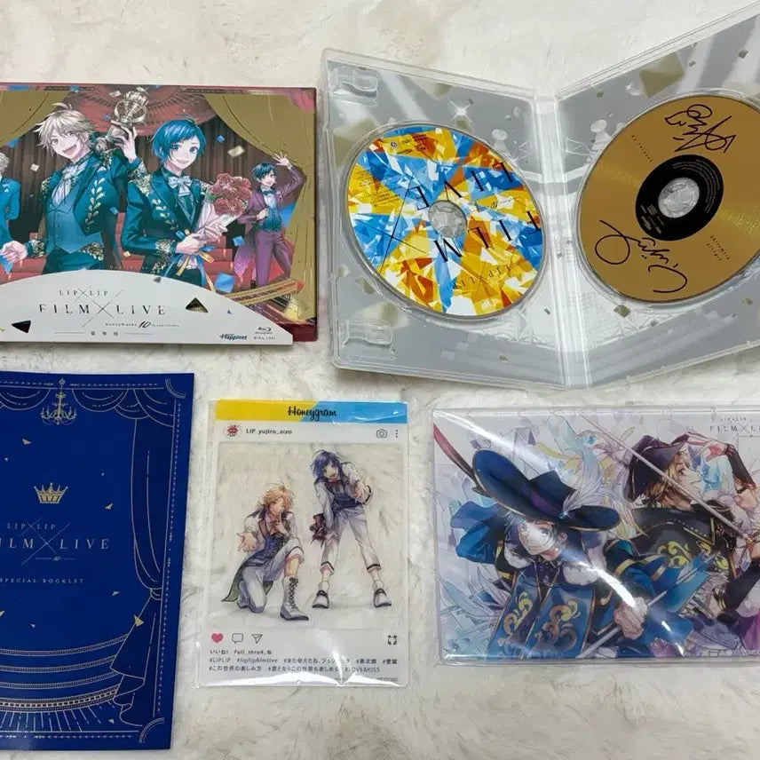 [SOLD OUT] 마지막)허니웍스립립10주년필름라이브블루레이유지로아이조liplip아크릴블록