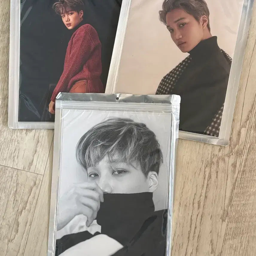 [BUNJANG] EXO Kai A4 Photo Set Bundle / EXO KAI 엑소 카이 A4 고급인화 사진 세트 일괄