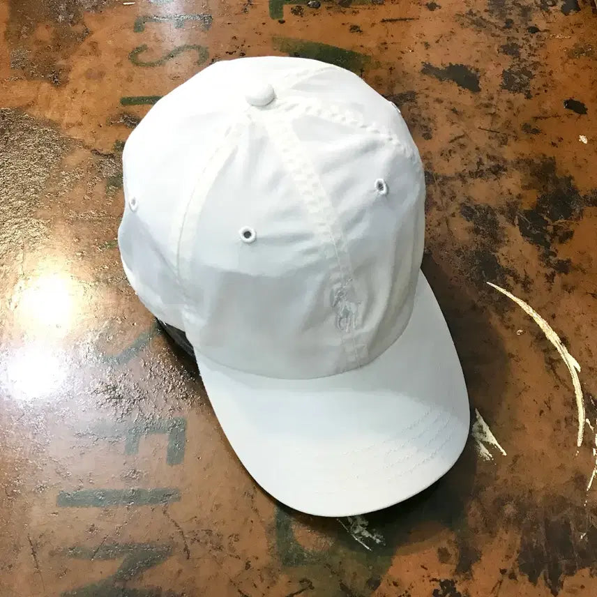 [BUNJANG] Polo Ralph Lauren White Ball Cap Hat / 폴로랄프로렌 화이트 볼캡 모자 남녀공용
