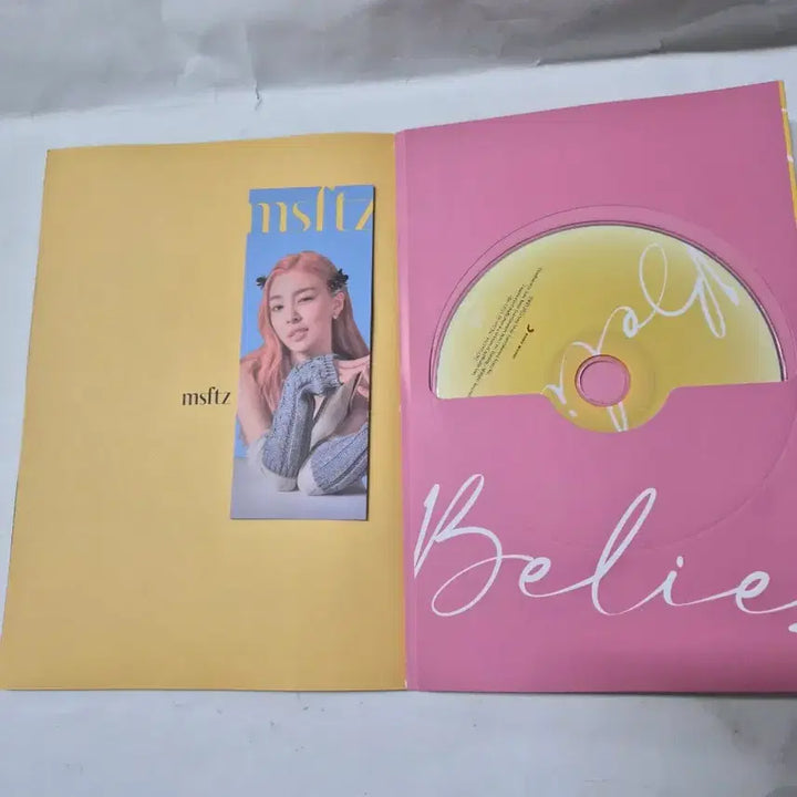 [BUNJANG] msftz Belief 1st EP Album (Signed) / 민트급msftz Belief 1st EP 앨범 (싸인반)