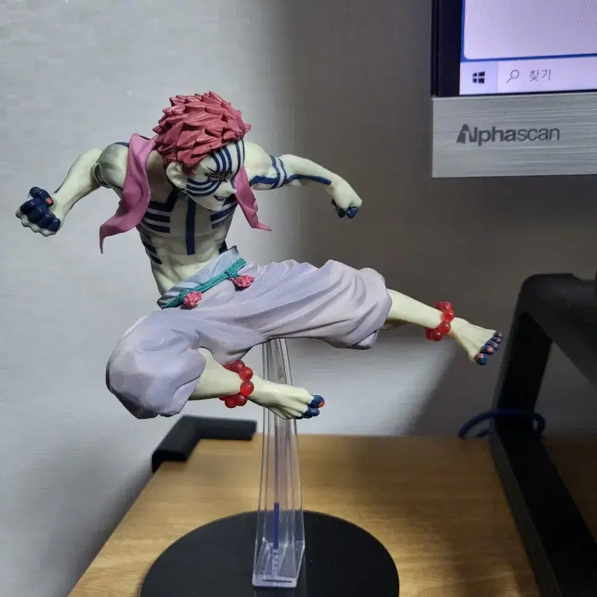 [BUNJANG] Demon Slayer Akaza Figure / 귀멸의칼날) 제일복권 휘두르는 마음을 불태워라 E상 아카자 피규어