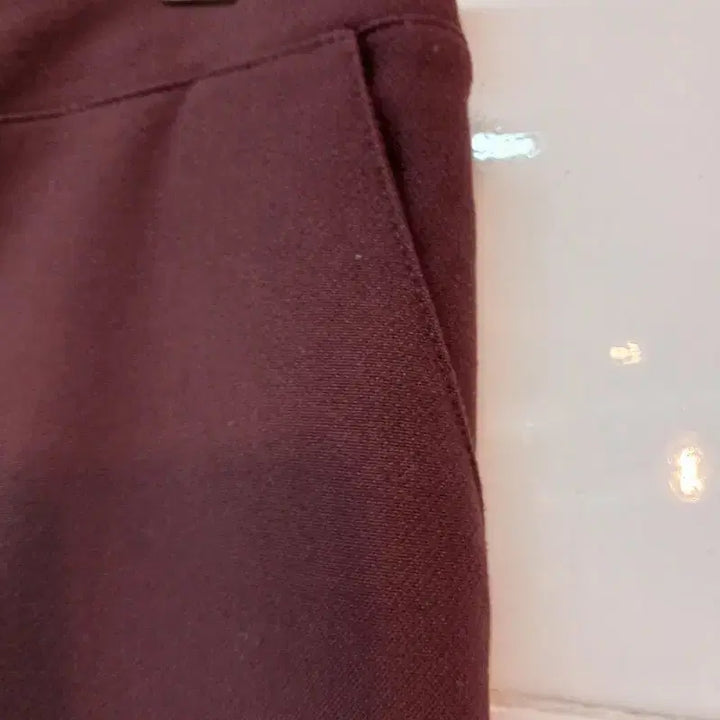 [BUNJANG] Muzak Burgundy Wide Pants / 무자크 와이드  팬츠 버건디 66