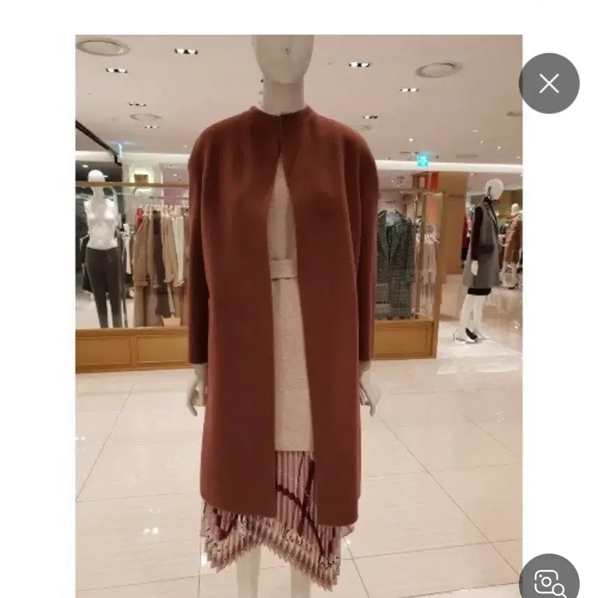 [BUNJANG] Nice Club No Collar Coat (Size 55/66) / 나이스클럽 노카라 코트 (사이즈 55 / 66까지 가능 )