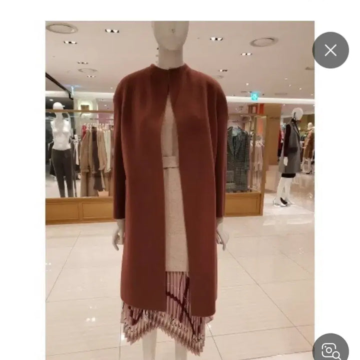 [BUNJANG] Nice Club No Collar Coat (Size 55/66) / 나이스클럽 노카라 코트 (사이즈 55 / 66까지 가능 )