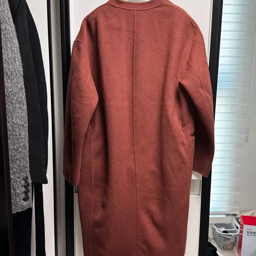 [BUNJANG] Nice Club No Collar Coat (Size 55/66) / 나이스클럽 노카라 코트 (사이즈 55 / 66까지 가능 )